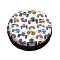 thumbnail image 3 of Kll Cartoon Monster Trucks1 Tire Cover,Universal Wheel Tire Cover For Trailer, Rv, Suv, Truck,Camper And Many Vehicle,(), 3 of 8