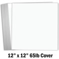 thumbnail image 2 of Hamilco White Cardstock Scrapbook Paper 12x12 65lb Card Stock  25 Pack, 2 of 7