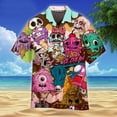 thumbnail image 2 of Camisas hawaianas con estampado de tartas de helado del 4 de julio, camisetas de helado Y2k de calle en 3D, camisetas de fiesta en la playa, camisetas de manga corta para hombres y mujeres, 2 of 5
