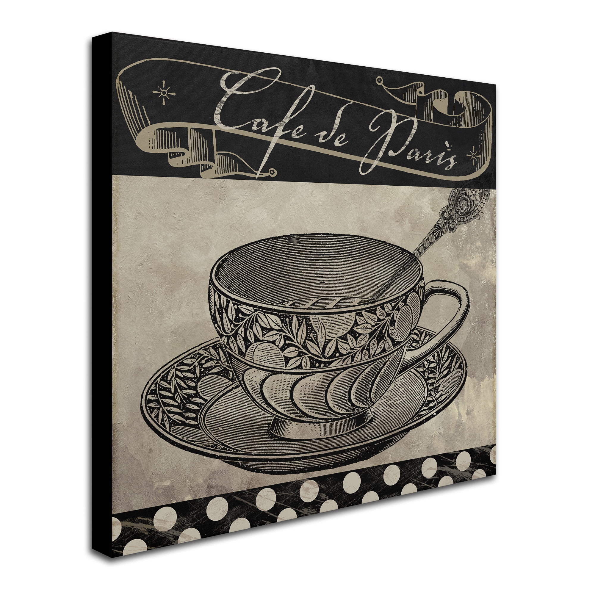 Trademark Fine Art "Bistro Parisienne IV" Canvas Art by Color Bakery
