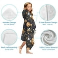 thumbnail image 7 of Nightmare Before Christmas Halloween Pattern Hooded Bath Towel，60"x35" for Ages 3 To 12 Kids, Quick Dry Lightweight Soft Microfiber Hood Beach Towel Cover Up for Kids, 7 of 7