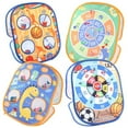 thumbnail image 3 of Inteprter Bean Bag Toss Juegos multiusos Accesorios Doble cara Fácil almacenamiento Diana Familia Niños Regalo de cumpleaños Almacenamiento y organización del hogar Dinosaurio, 3 of 6