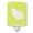 Green, variant on Texas Quail Pink Check Ceramic Night Light