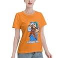 thumbnail image 2 of T-Shirt Basique à Manches Courtes pour Femmes Super Saiyan, 2 of 6
