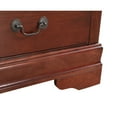 thumbnail image 5 of Glory Furniture Louis Phillipe TV Stand in Cherry, 5 of 8
