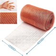 thumbnail image 5 of Högkvalitativt mesh mot gnagare, 100 % koppar mot snigel Snigel Mus Råtta Fåglar Nematoder Ferramol, stickat kopparnät för inomhus, trädgård (6 meter), 5 of 5