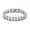 Silver, variant on Unisex Bracelet Motorcycle Chain Design Stainless Steel Punk Hip-Hop Style Luster Smooth Wrist Bangle