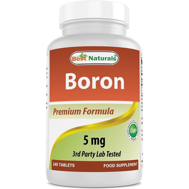 Best Naturals | Boro, 5 mg, 240 tabletas (240 unidades (paquete de 1))…