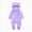 A32-Purple, variant on Unisex Newborn Baby Romper Onesie Infant Long/Short Sleeve Jumpsuit