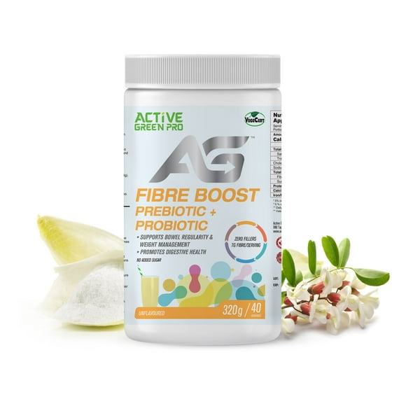 Active Green Pro® - Fibre Boost Prebiotic + Probiotic - Digestive Health - Immune Support - 320g