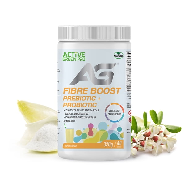 Active Green Pro Fibre Boost Prebiotic + Probiotic 320g - Walmart.ca