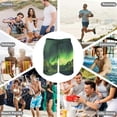 thumbnail image 6 of JRXY Men's Aurora Beach Board Shorts with Pockets Summer Boardshorts Active Leisure Wear 3Xl, 6 of 7