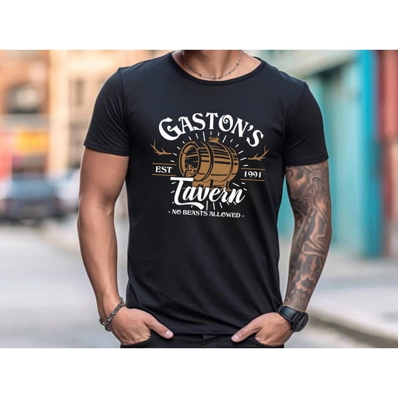 Gaston'S Tavern Tee: Beauty And The Beast Family Vacation Shirt