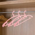 thumbnail image 4 of ADDHAT 10Ud Percha De Ropa Rosa Plástico Antideslizante Para Almacenamiento Resistente Y Sin Marcas, 4 of 8