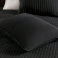 thumbnail image 4 of Gracie Mills Becker Reversible Quilt Set Cotton Twin Gray GRACE-3472 Shams 3pc, 4 of 4