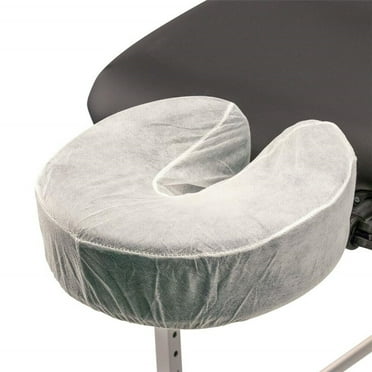 Case of 500 Fitted Disposable Massage Headrest Covers Face Rest Cradle Covers