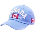thumbnail image 1 of Baseball Cap Canada Flag Hat Adjustable DadHat Sunhat Maple Leaf Embroidered Cap Outdoor Sun Hats for Adult, 1 of 6