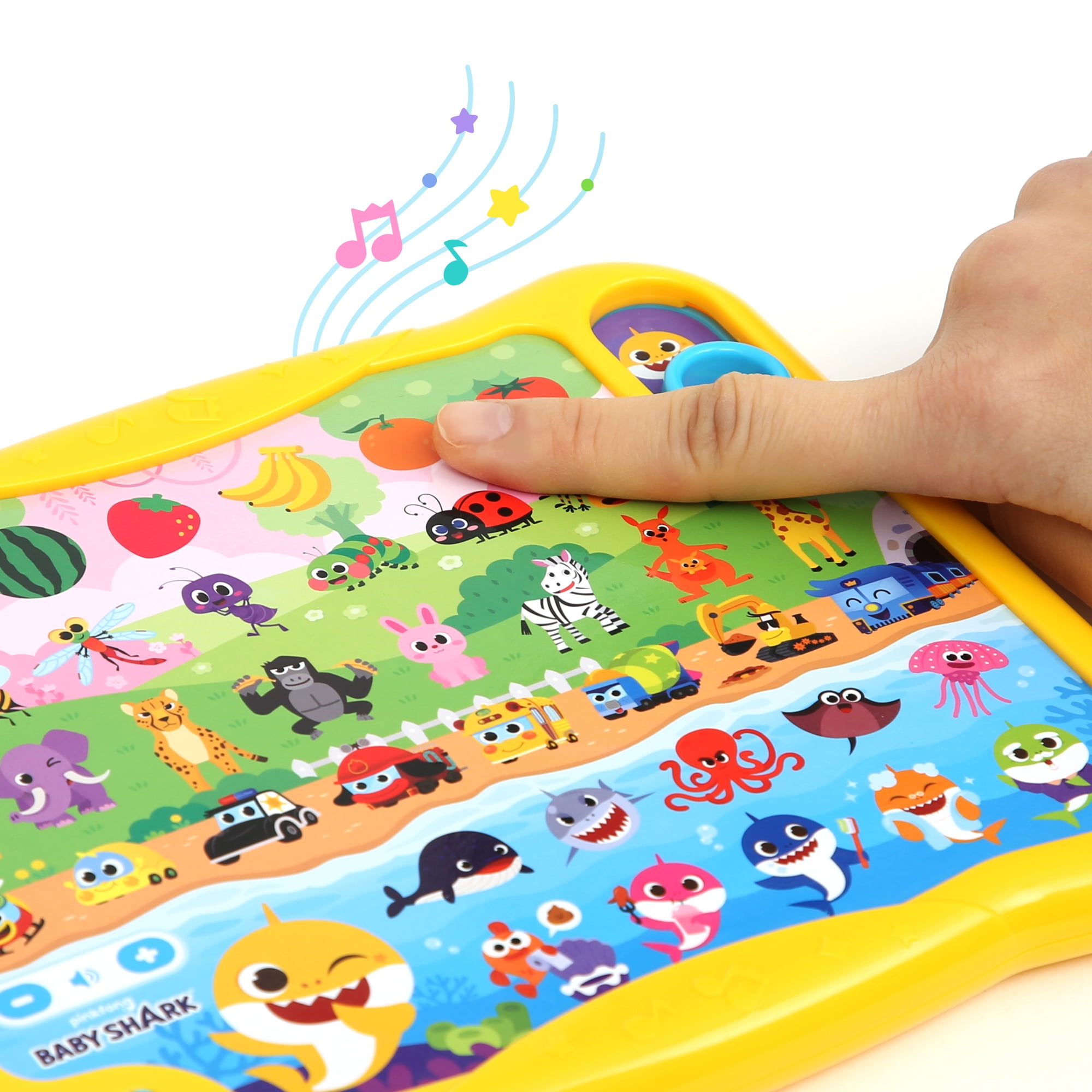 Baby Shark Sing & Learn Pad with Lyrics Booklet, Baby Shark Toys, Interactive Learning Toys For Toddlers, Learning & Education Toys, Baby Shark Gifts For Babies