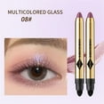 thumbnail image 2 of Kokovifyves Eyeshadow Stick for Eye Makeup, Cream Shimmer Smooth Eyeshadow Pencil, Long Lasting Nude Eyeshadow Highlighter Stick, 2 of 3