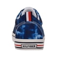 thumbnail image 2 of TOMMY HILFIGER Mens Blue Tie Dye Cushioned Comfort Remmo Round Toe Platform Lace-Up Sneakers Shoes 11 M, 2 of 4