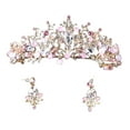 thumbnail image 3 of Tiara Crown BLESIY para mujeres y niñas Pageant Jeweled Bisutería Joyería elegante Corona Diademas Estilo A, 3 of 8