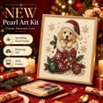 thumbnail image 2 of Kojanyu DIY Christmas Pearl Bead Painting Kit, Framed Canvas Rhinestone Art Set with Instructions, Holiday Crafts for Adults Home Wall Decor Gift., 2 of 6