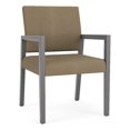 thumbnail image 1 of Pemberly Row Waiting Reception Guest Chair Wood Frame in Brown, 1 of 5