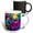 Multicolor, variant on 3drose, Colorful and Bright Bokeh Circles Background, 11oz Magic Transforming Mug