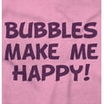 thumbnail image 2 of Bubbles Make Me Happy Fun Playtime Romper Boys or Girls Infant Baby Brisco Brands NB, 2 of 7