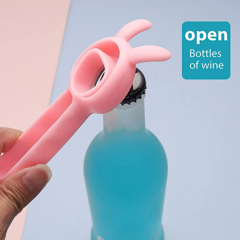 Jar Opener Kit 5 in 1 Bottle Opener Multi-Function Can Opener for