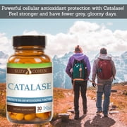 Catalase 12,500 Catu (500mg) Supplement Potent Antioxidant (Vegan) by Suzy Cohen