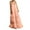 Pink, variant on Odeerbi Dresses for Women 2025 Maxi Dress Fashion Bohemian V-Neck Loose Sleeveless Solid Mid-calf Dress Hot Pink