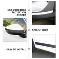 thumbnail image 3 of LOLIPPYY 1Pcs Dustproof Car Body Tape Black PVC Protector for Everyday Use, 3 of 8