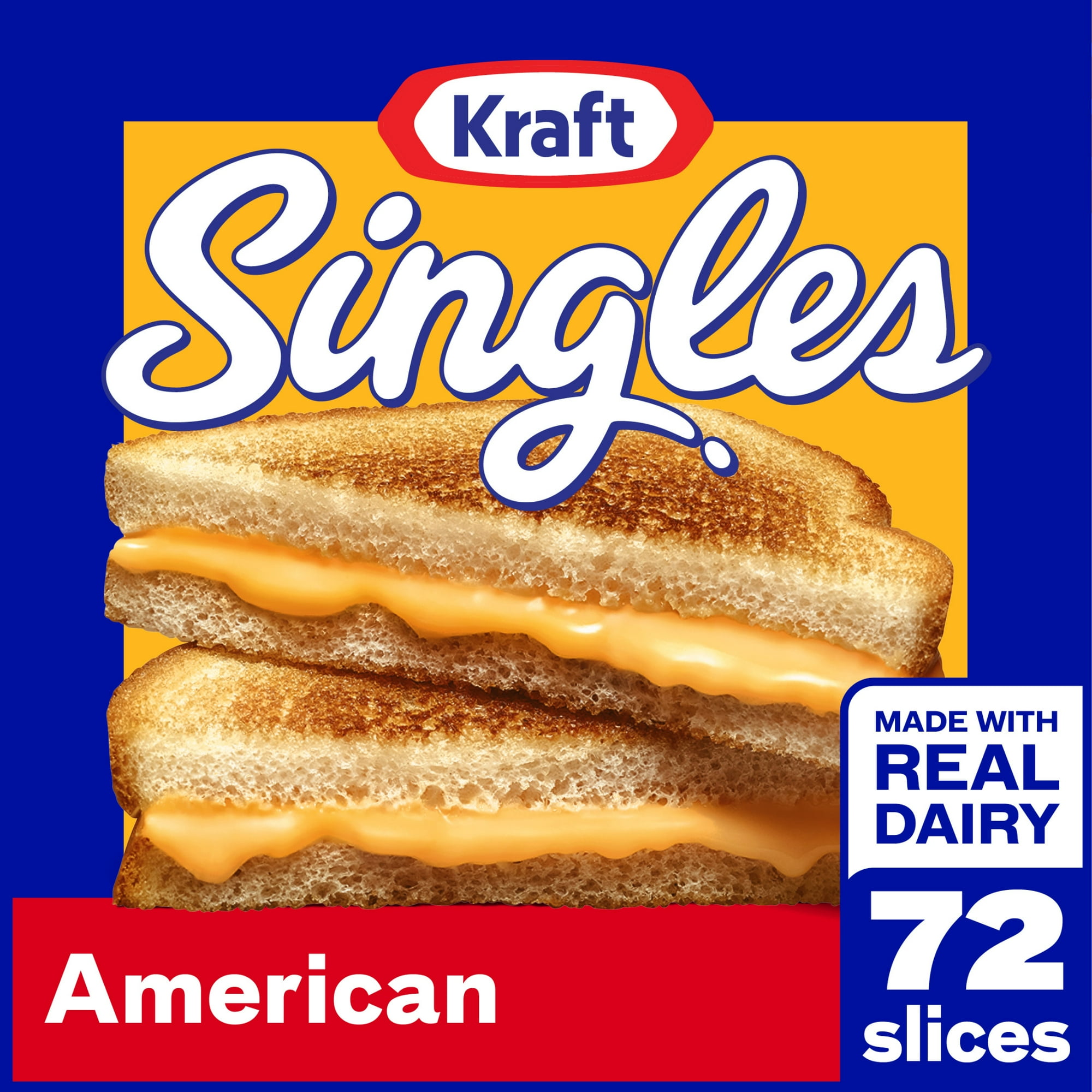 Kraft Singles American Slices, 72 Count Box