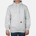 thumbnail image 2 of Ben Davis Men's Hoodie Drawstring Front Pocket Heavyweight Pullover Hoodie, Olive, XL, 2 of 3