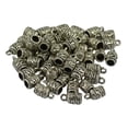 thumbnail image 2 of 50pcs Gorras de extremo de Cordones Salvador Joyas de plata de Tíbet Colgantes de encantos, 2 of 6