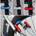 360 Degree Adjustable Bicycle Tail Light Mountain Bike Light USB