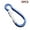 Blue, variant on TALENO Carabiner Clip Smooth Without Edges Key Rings High Strength Material Water Proof Key Chain Rings,Purple