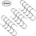 thumbnail image 3 of Metal Material Hooks For Everyday Use, Stainless Steel S Shaped Hangers That Are Easy To Install, No Screws Or Adhesives Required, Perfect For Multiple Spaces, 3 of 8