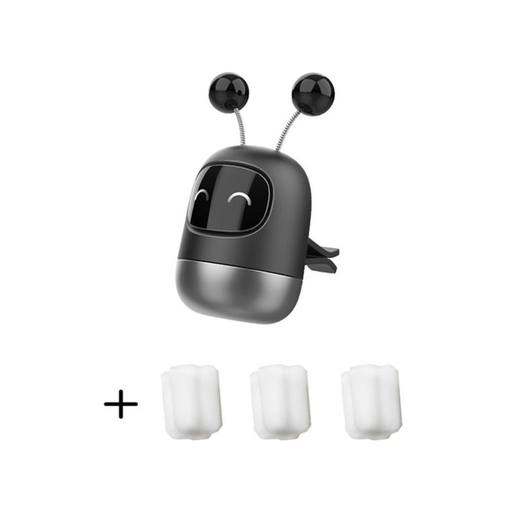 Cute Robot Car Air Freshener Air Aromatherapy Condition Clip Diffuser Auto Air Vent Mount Clip Girl Car Accessories Car Perfume