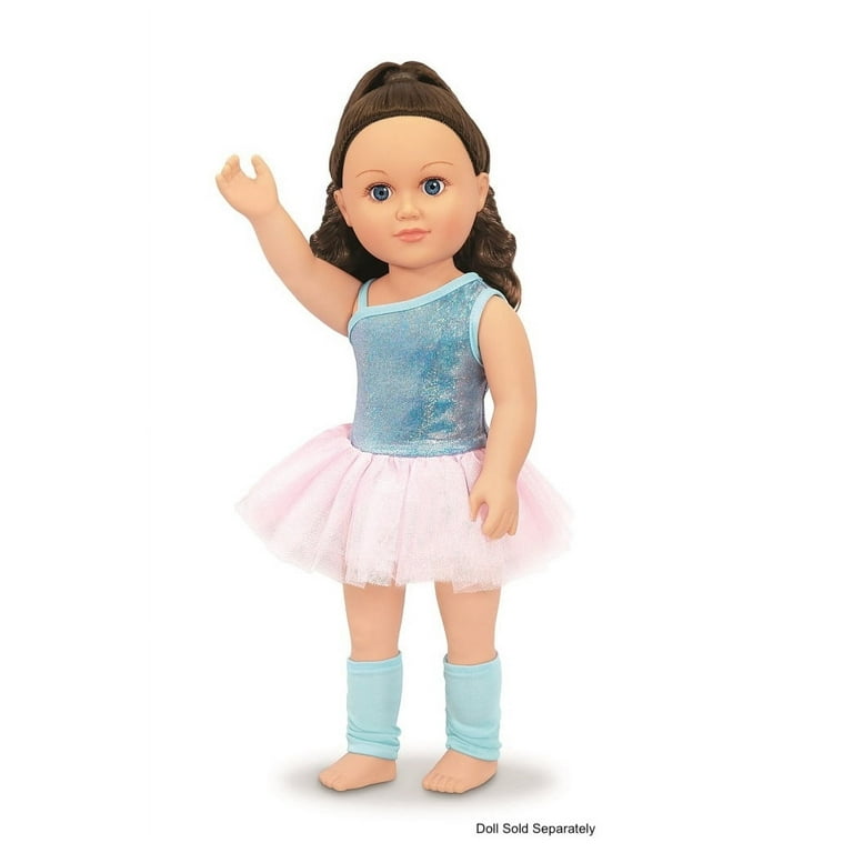 Evi Love Ballet School Doll – 12cm Movable Ballerina With Ballet Bar, Cute Outfit, Toy For Kids 3+