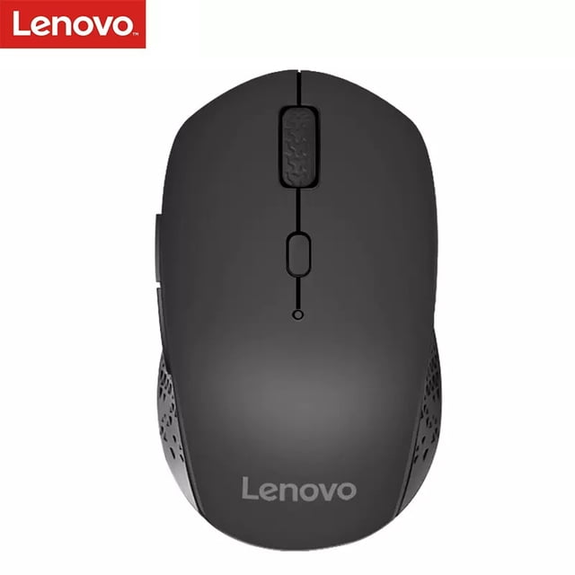 Ratón inalámbrico Lenovo Howard, ratón inalámbrico BT de 2,4 GHz con receptor Nano USB, ratón portátil para ordenador portátil, PC, ordenador
