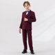 thumbnail image 5 of Odeerbi 1-14 Años Niños Trajes Slim Fit Esmoquin Conjunto Vestido Camisa Pantalones Blazer Chaqueta Chaleco Pajarita Conjuntos Traje Formal Conjunto Boda Fiesta Outfit, 5 of 9