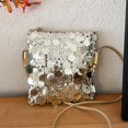 thumbnail image 4 of Glitter Shoulder Bag Sequin Handbag Purse Crossbody Bag for Women Evening Color Gold Size One Size, 4 of 7