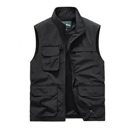 Awdenio Winter Cotton Jacket Men s Workwear Vest Large Size Waistcoat Cotton Jacket Men s Warm Vest Walmart