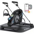 thumbnail image 1 of MERACH Under Desk Bike Pedal Exerciser Indoor Silent Elliptical Machine for Legs and Arms Mini Foot Pedal Exercise Bike with Free App,Non-Slip Mat,2 Resistance Bands, 1 of 7