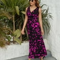 thumbnail image 3 of Leopard Print Pattern Art Sleeveless Dress Women's Summer Suit Dresses for Women 2025 Luxury Party Dress, 3 of 7