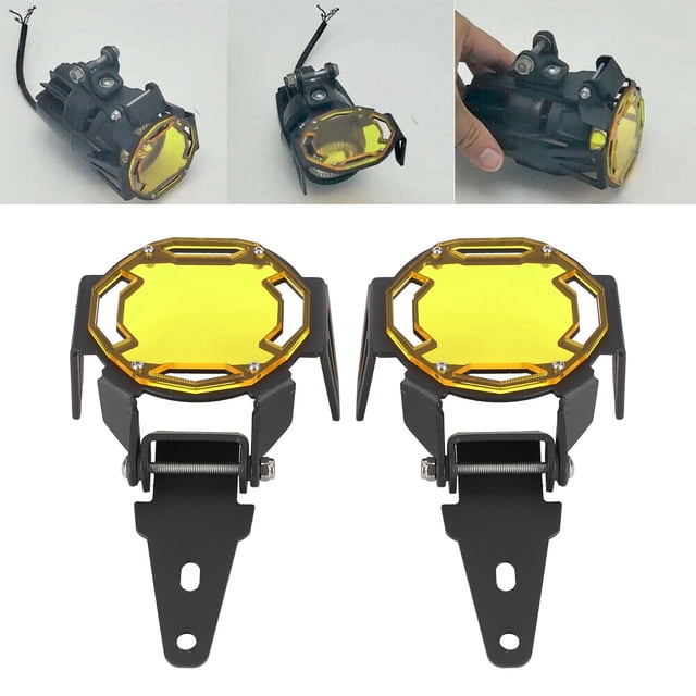 Aluminum Protective LED Fog Light Guard Cover Fit for R1200GS R1250GS Adventure LC S1000XR F750GS F850GS