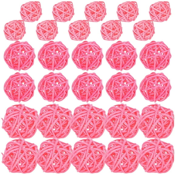 Ferencaa 30pcs Decorative Balls Centerpiece Bowls Filler Home Wedding Christmas Decor