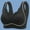 Black(New), variant on Women's Bra,Seamless Latex Thin-Cut Wireless Soft-Support Gathering Breathable Bra Full-Cup Inclusive Design